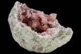 Pink Amethyst Geode - Choique Mine, Argentina #115049-2